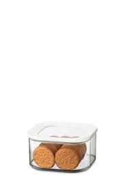 MEPAL MODULA BEWAARDOOS 1250 ML - WIT VIERKANT (106962030600)